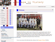 Tablet Screenshot of escapetovictory.spodrum.co.uk